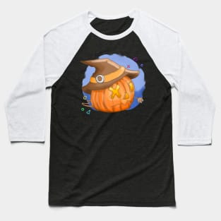 Pumpkin Gamer Baseball T-Shirt